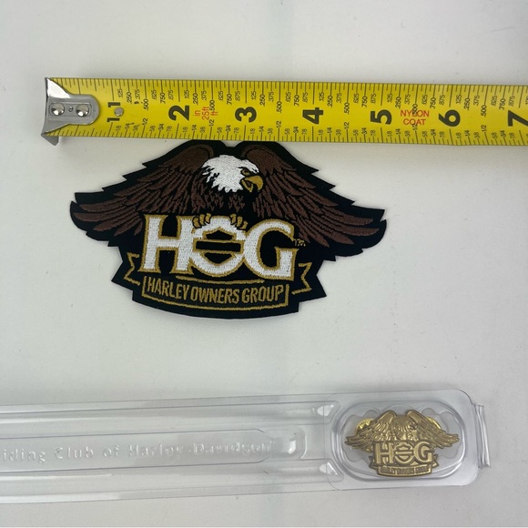 Harley Davidson HOG Harley Owners Group patch and pin - Picture 2 of 6